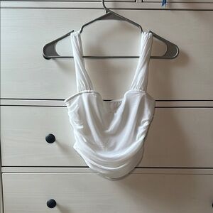 Elegant White Women's Top
